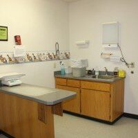 One of the exam rooms