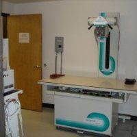 The x-ray room